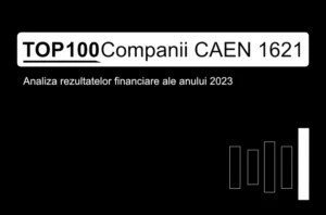 O imagine care conține textul "TOP 100 Companii CAEN 1621. Analiza rezultatelor financiare ale anului 2023"
