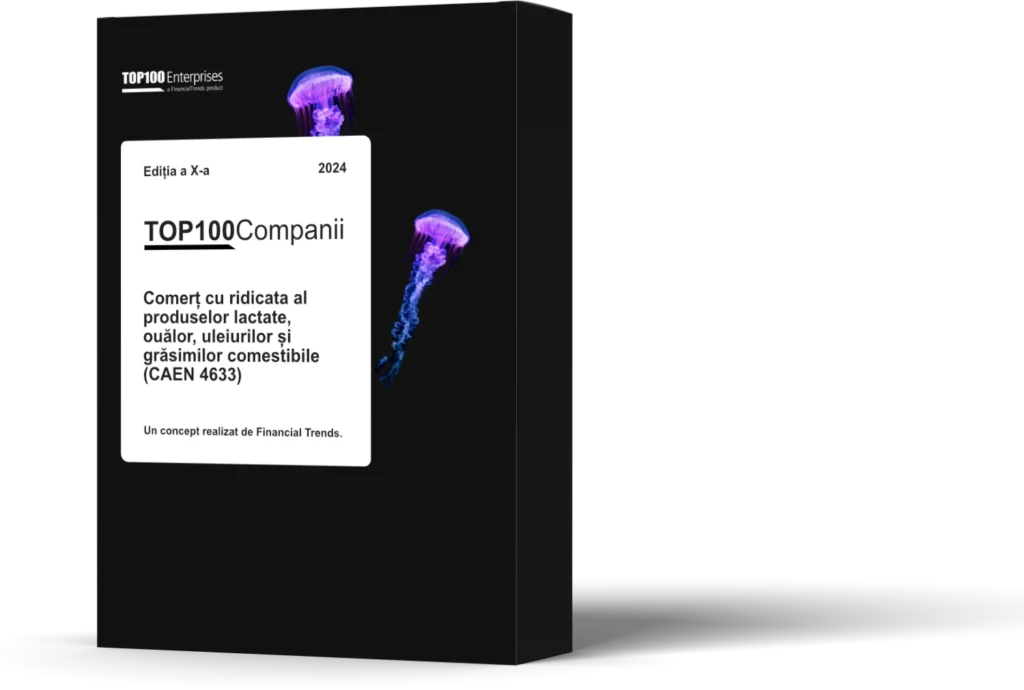 Copertă raport "TOP 100 Companii CAEN 4633 Editia a X-a"