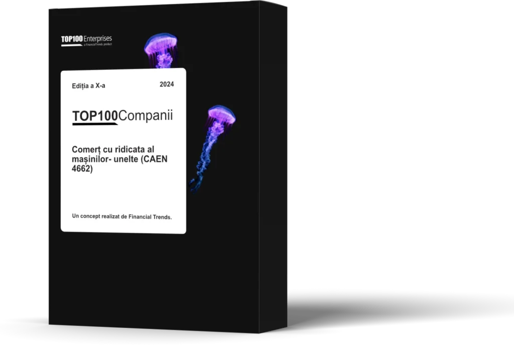 Copertă raport "TOP 100 Companii CAEN 4662 Editia a X-a"