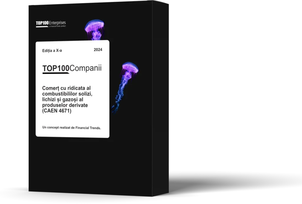 Copertă raport "TOP 100 Companii CAEN 4671 Editia a X-a"