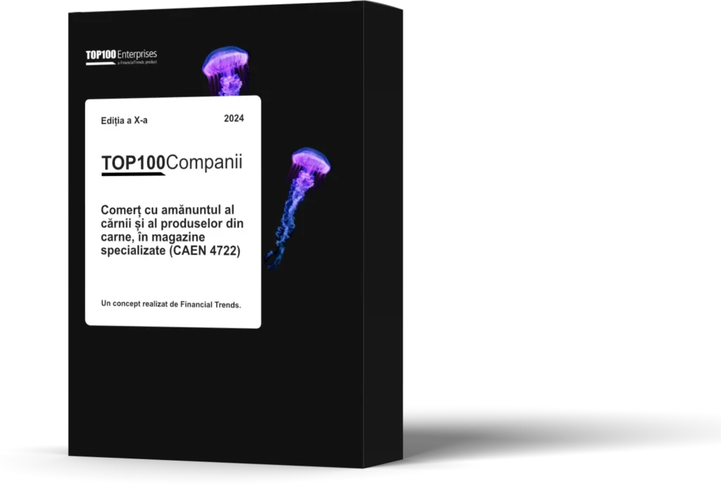 Copertă raport "TOP 100 Companii CAEN 4722 Editia a X-a"