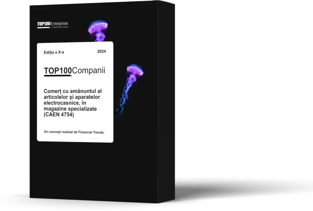 Copertă raport "TOP 100 Companii CAEN 4754 Editia a X-a"