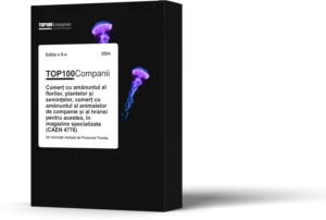 Top 100 Companii – Comert cu amanuntul al florilor, plantelor si semintelor, comert cu amanuntul al animalelor de companie si al hranei pentru acestea, in magazine specializate