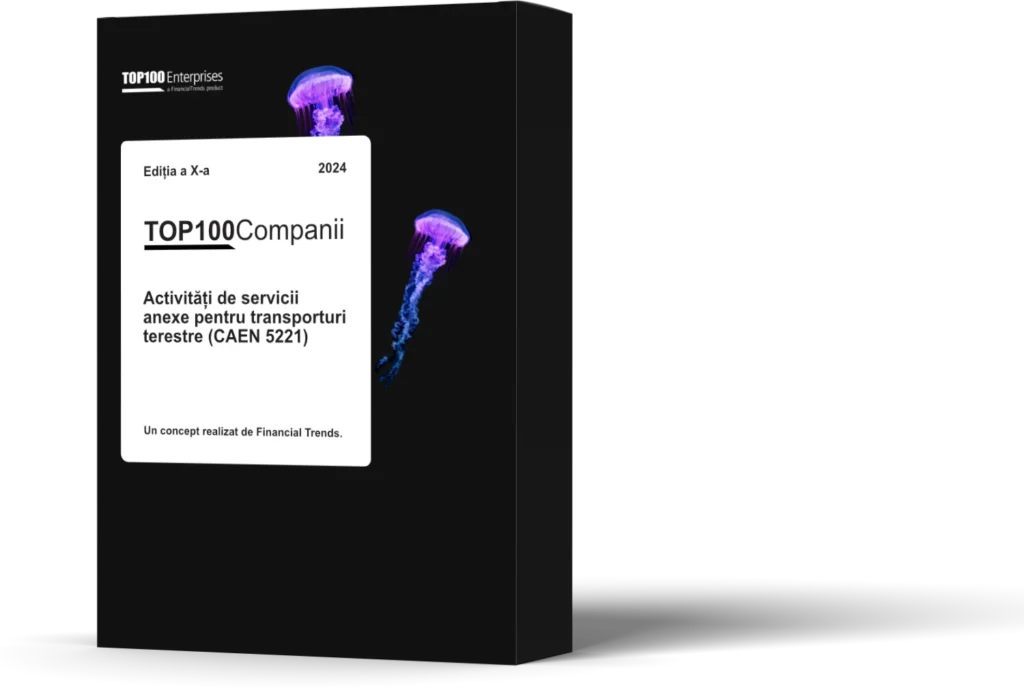 Copertă raport "TOP 100 Companii CAEN 5221 Editia a X-a"