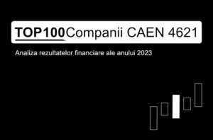 O imagine care conține textul "TOP 100 Companii CAEN 4621. Analiza rezultatelor financiare ale anului 2023"