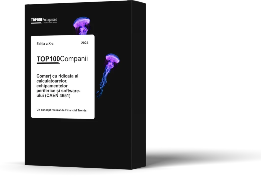 Copertă raport "TOP 100 Companii CAEN 4651 Editia a X-a"